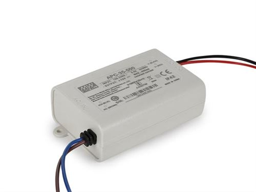 Constant current led driver - single output - 350 ma - 25 w velleman apc-35-500