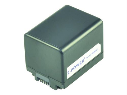 2-Power - Batterie - Li-Ion - 2400 mAh - pour Canon LEGRIA HF R77, HF R806, HF R86, HF R87, HF R88; VIXIA HF R80, HF R800, HF R82