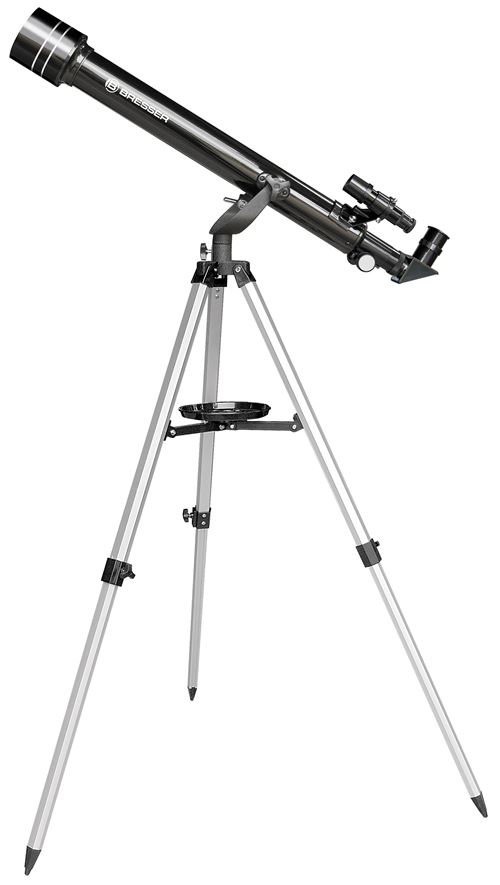 Télescope à lentille Bresser Optik Arcturus 60/700 azimutal achromatique Grossissement 50 à 150 x
