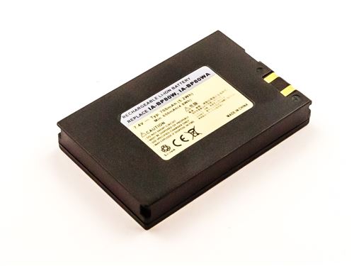 Battery similar SAM IA-BP80W, Li-ion, 7,4V, 700mAh, 5,2Wh