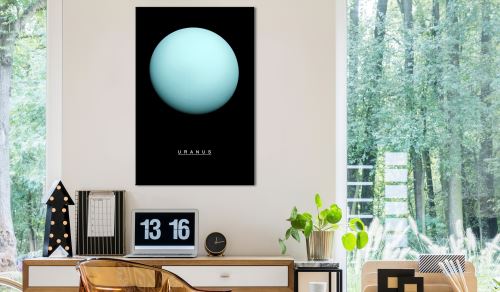 60x90 Tableau Abstraction Admirable Uranus (1 Part) Vertical