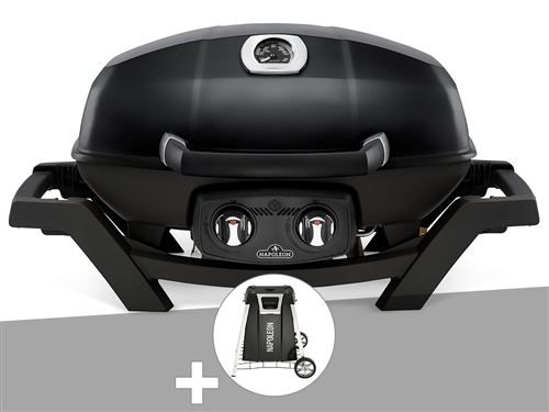 NAPOLEON Barbecue &agrave; gaz napol&eacute;on travel q pro 285 + chariot pliant pour travel q pro