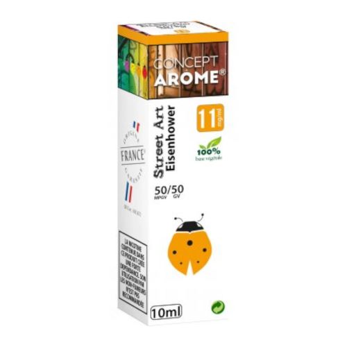 Conceptarôme - E-liquide Mixte Prenium – Eisenhower 11 mg.