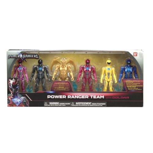 Bandai - 97677 - Figurine - Power Rangers - Lot de 6