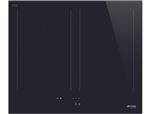 Smeg SIM3644D - Table de cuisson à induction - 4 plaques de cuisson - Niche - largeur : 55.5 cm - profondeur : 47.8 cm - noir