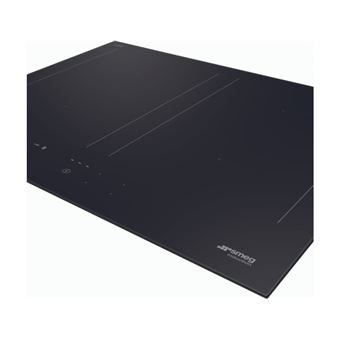 Smeg SIM3644D - Table de cuisson à induction - 4 plaques de cuisson - Niche - largeur : 55.5 cm - profondeur : 47.8 cm - noir