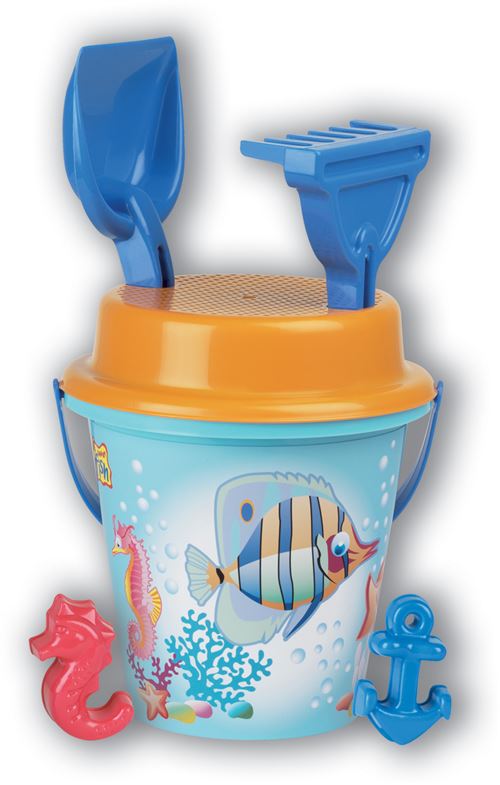 Seau garni crazy fish 17cm - Modèle Aléatoire - Livraison à l'unité
