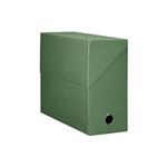 Lot De 5 Boîtes Transfert Ferilin FAST – Dos 9 Cm – Carton Rigide Papier Toilé Havane – Archivage Solide & Esthétique