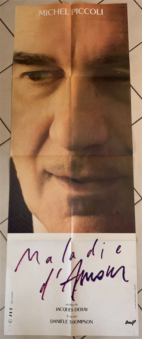 Maladie d'Amour - Michel Piccoli - 60x160cm - Affiche de cinéma originale pliée