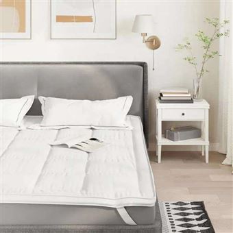 Matelas bebe 80x200 cm vidaxl accueil ferme soutien souple epaisseur 5 cm 5 zones oreiller(s) protege-matelas - 1