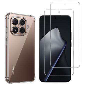Coque antichoc pour  Xiaomi 15T PRO et 2 Verres Trempé Film Protection Ecran Phonillico® - 1