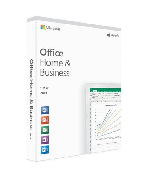 Microsoft Office 2019 Famille et Petite Entreprise pour Mac (Home & Business) - Clé licence à télécharger Lié au compte Microsoft