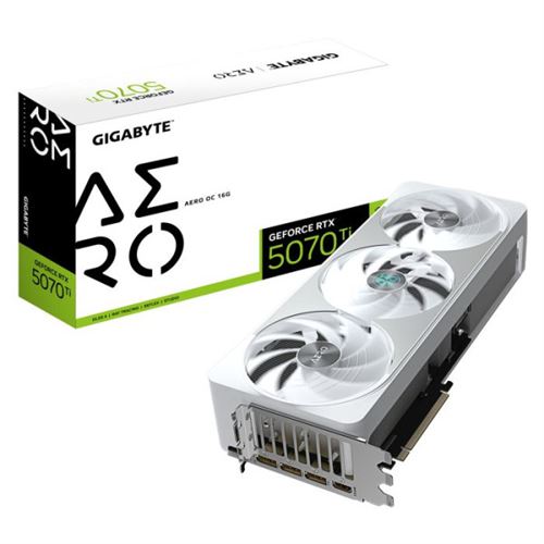 Carte Graphique GIGABYTE GeForce RTX 5070 Ti AERO OC – 16 Go GDDR7, PCI-E 5.0 - vue 5