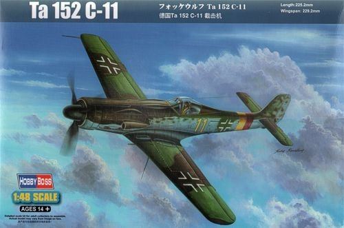 Maquette avion Hobby Boss Focke-Wulf Ta 152C-11- 1/48 - Maquette d'av