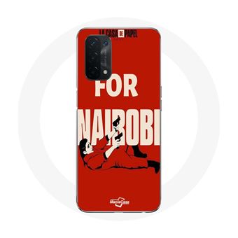 Coque pour Oppo A74 5G La casa de papel Money heist Nairobi Maniacase - 1