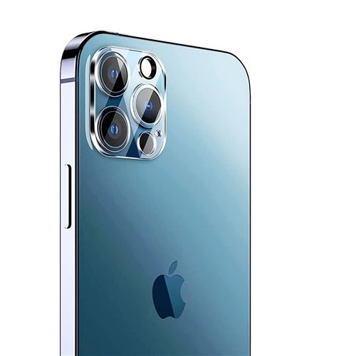 Lot de 2 Protections objectif caméra pour iPhone 12 Pro Max en verr