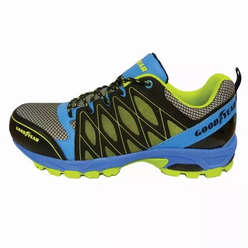  Chaussure de s&eacute;curit&eacute; S1P noir/bleu/jaune Taille 41 - Goodyear