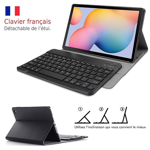Housse Tablette KARYLAX - Etui de Protection Slim (Noir) + Clavier  Bluetooth pour Samsung Galaxy Tab A8 10.5 2021 2022 (SM-X200/SM-X205)
