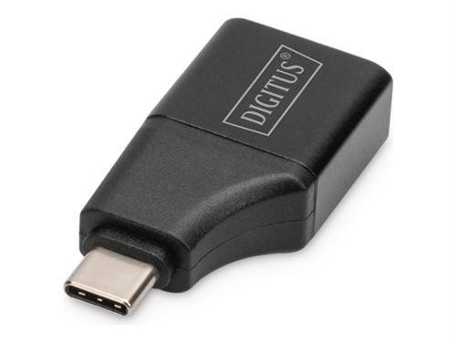 DIGITUS - Adaptateur audio/vidéo - 24 pin USB-C mâle pour HDMI femelle - noir - support 4K30Hz (3840 x 2160)