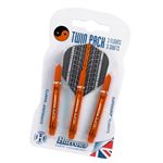 Twin Packs Harrows (3 Shafts SUPERGRIP+3 Ailettes SUPERGRIP) ORANGE