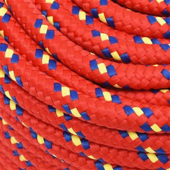 Corde En Polypropylène Pour Cable VidaXL Corde De Bateau Polypropylène 10 Mm 50 M Blanc Corde Polypropylène Marine