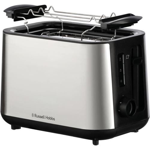 Grille-pain - HEATON - 2 fentes - Inox