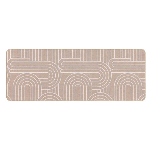 GENERIQUE - Tapis Déco Imprimé Modul - 45x120cm - Blanc - Image 3