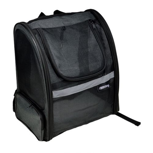 Comparer les prix de Sac à Dos Transport Animaux Extensible 44cm Noir