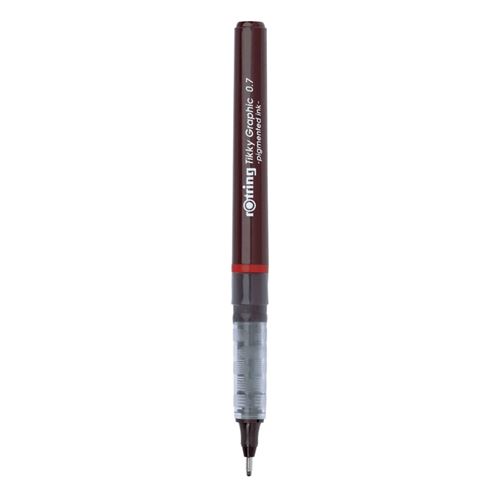 rOtring Tikky Graphic feutre fin 0,70 mm, encre noire