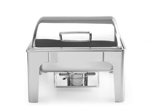 Chafing dish GN 2/3 finition poli miroir Profi Line 6L 395x405x(H)320mm   Hendi