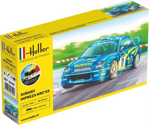 Heller Maquette Voiture : Starter Kit: Impreza Wrc'02 - Image 3