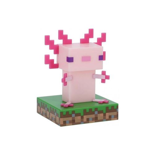 Non Communiqué Rose Lampe - Minecraft - Lampe Axolotl Icon V2