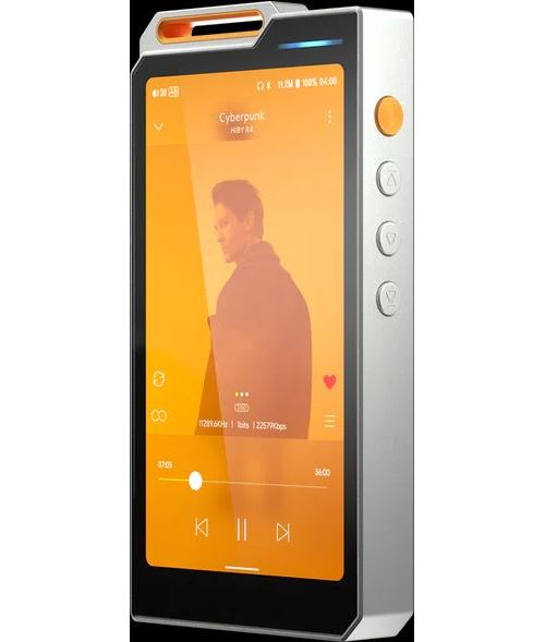 HiBy R4 ES9018Q2M*4 Android12 HiFi Muziekspeler MP3 Audio Bluetooth WiFi DSD256 MQA 16x USB DAC Hoofdtelefoonversterker 11 uur 4.7'' OPA1652