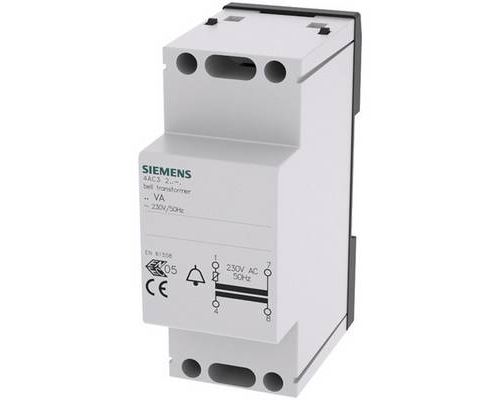 Transformateur de sonnette Siemens 4AC32081 8 V/AC, 12 V/AC 1 A