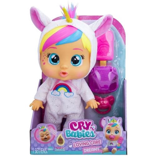 Poupons A Fonctions - Imc Toys - 911840 - Cry Babies - Loving Care Fantasy - Dreamy