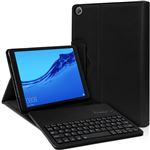 Karylax - Étui De Protection + Clavier AZERTY Bleu Foncé Pour Samsung Galaxy Tab A7 10 4