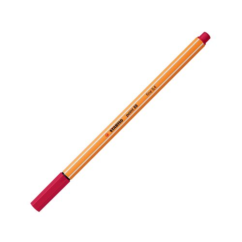 Stabilo Point 88 Stylo Fin Rouge 1 Pièce(S)