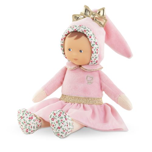 Non Communiqué Beige Doudou Miss Ballerine Rose Grenadine