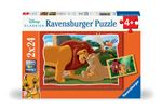 Puzzle le roi lion disney animal friends 2x24p