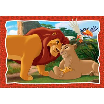 Puzzle le roi lion disney animal friends 2x24p