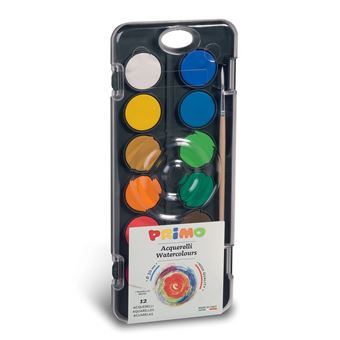 Palette d'aquarelle 12 godets Ø 30 mm - 1