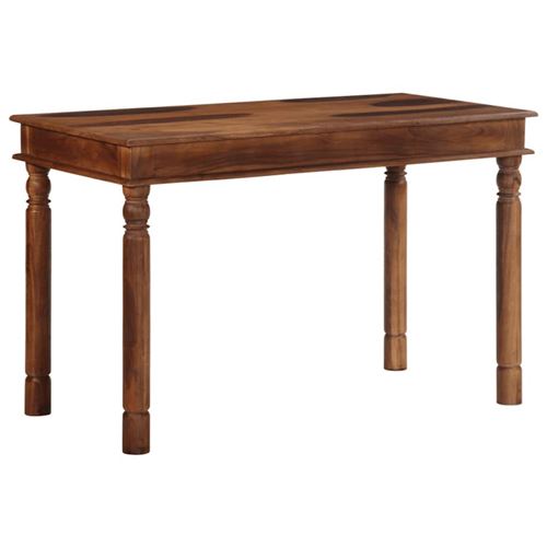 Vidaxl - Table à manger 120x60x77 cm bois massif d'acacia