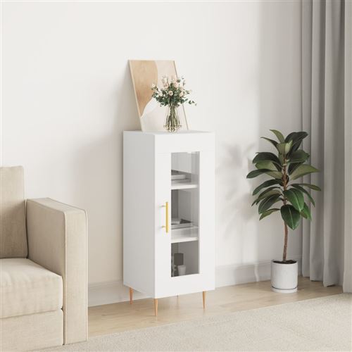Vidaxl Blanc Buffet 34,5X34x90 Cm - Image 3