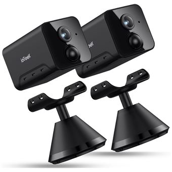 Caméra Espion 1080P Sans Fil Intérieur/extérieur Avec Détection De Mouvement Et Vision Nocturne - Batterie Longue Durée