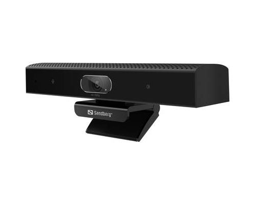 Sandberg All-in-1 ConfCam 1080P HD Webcam Full HD 1920 x 1080 Pixel support à pince