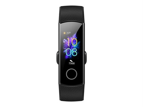 HONOR Band 5 - Suivi d'activités avec bande - silicone - noir météorite - affichage 0.95 - Bluetooth - 22.7 g