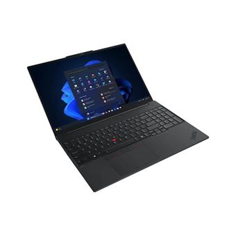 Lenovo ThinkPad E16 Gen 3 22AY - Copilot+ PC - scharnier 180 graden - Intel Core Ultra 5 - 228V / tot 4.5 GHz - Win 11 Pro - Arc Graphics 130V - 32 GB RAM - 512 GB SSD TCG Opal Encryption 2, NVMe - 16" IPS 1920 x 1200 - Gigabit Ethernet - Wi-Fi 6E, Blueto - 1