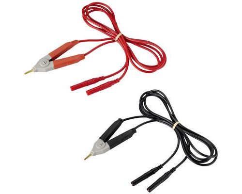 VOLTCRAFT MSLK-100 Test lead MSLK-100 Kelvin test lead 4-wire Pair