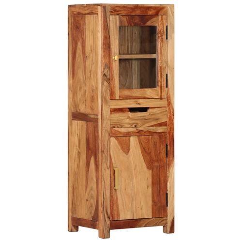 vidaXL Buffet haut 40x34x110 cm bois massif d'acacia