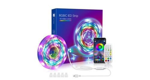 GENERIQUE - Bande Lumineuse LED RGB - 10m - Bleu - Image 2